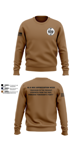 Crew Neck Sweatshirt, Joint Base San Antonio 4A/MSC, , Teamtime, Team time, sublimation, custom sports apparel, team uniforms, spirit wear, spiritwear, sports uniforms, custom shirts, team store, custom team store, fundraiser sports, apparel fundraiser
