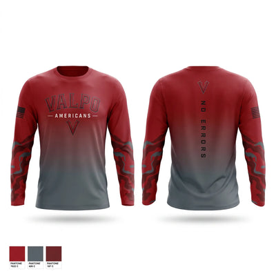 Valpo Americans Long Sleeve Performance Shirt 1