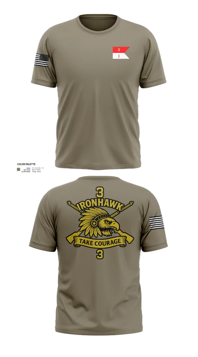Ironhawk troop 4858933 Old School Cotton Feel Shirt - 42