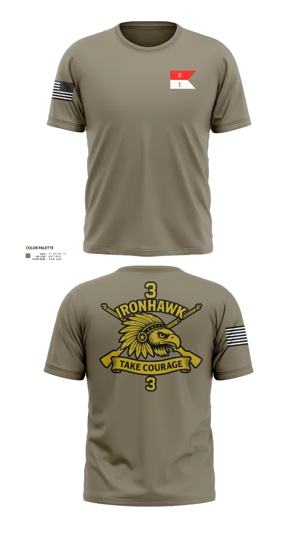 Old School Cotton Feel Shirt, Comanche Squad, Army, Teamtime, Team time, sublimation, custom sports apparel, team uniforms, spirit wear, spiritwear, sports uniforms, custom shirts, team store, custom team store, fundraiser sports, apparel fundraiser