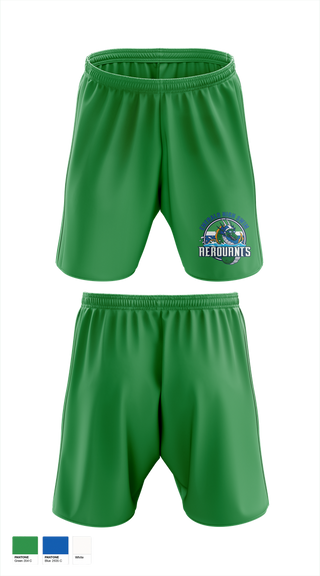 Athletic Shorts With Pockets, Emerald High Swim Aeroaunts, Swimming, Teamtime, Team time, sublimation, custom sports apparel, team uniforms, spirit wear, spiritwear, sports uniforms, custom shirts, team store, custom team store, fundraiser sports, apparel fundraiser