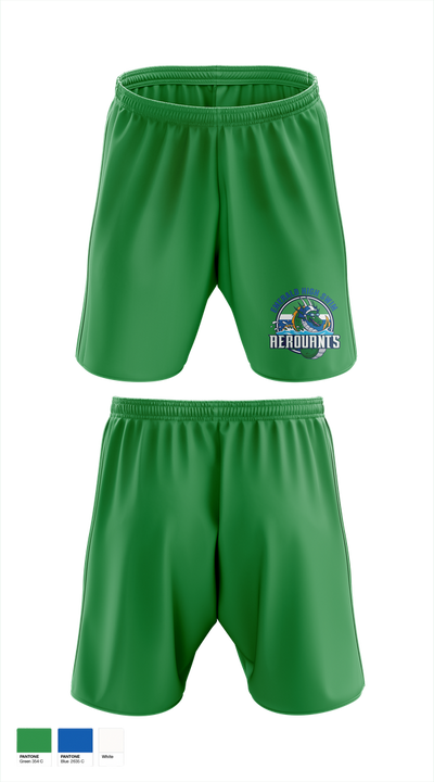 Emerald High Swim Aeroaunts 14114114 Athletic Shorts With Pockets - 2
