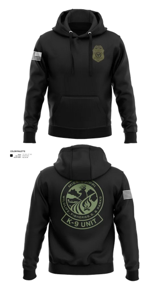 Hoodie, MDWFP K9, , Teamtime, Team time, sublimation, custom sports apparel, team uniforms, spirit wear, spiritwear, sports uniforms, custom shirts, team store, custom team store, fundraiser sports, apparel fundraiser