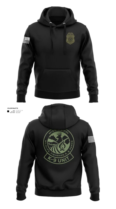 MDWFP K9 21939837 Hoodie - 200