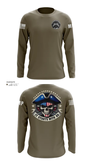 Long Sleeve Performance Shirt, , Army, Teamtime, Team time, sublimation, custom sports apparel, team uniforms, spirit wear, spiritwear, sports uniforms, custom shirts, team store, custom team store, fundraiser sports, apparel fundraiser
