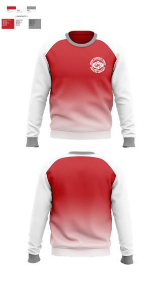 Crew Neck Sweatshirt, Detroit Community High School Volleyball, Men's Volleyball, Teamtime, Team time, sublimation, custom sports apparel, team uniforms, spirit wear, spiritwear, sports uniforms, custom shirts, team store, custom team store, fundraiser sports, apparel fundraiser