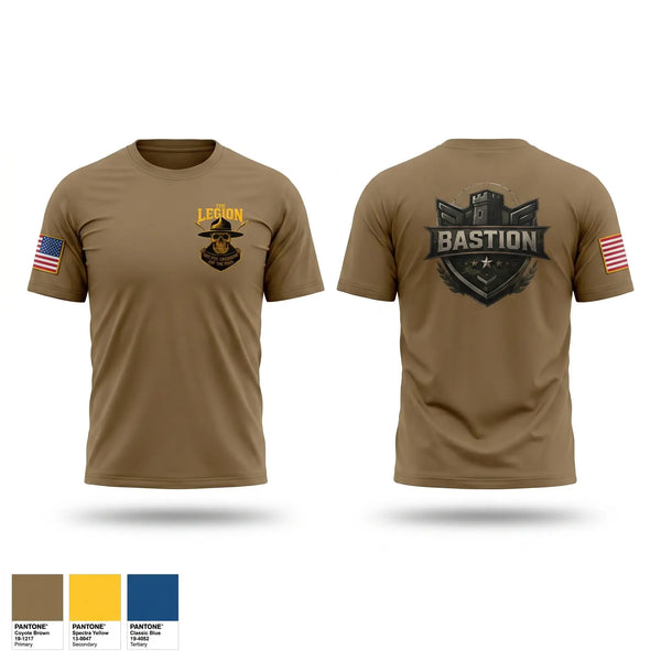 Old School Cotton Feel Shirt, 3 Squad, Legion Platoon, Army, Teamtime, Team time, sublimation, custom sports apparel, team uniforms, spirit wear, spiritwear, sports uniforms, custom shirts, team store, custom team store, fundraiser sports, apparel fundraiser