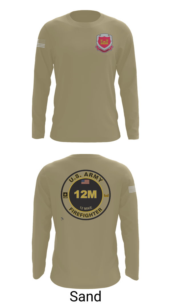 Long Sleeve Performance Shirt, 1153rd Firefighter Unit, , Teamtime, Team time, sublimation, custom sports apparel, team uniforms, spirit wear, spiritwear, sports uniforms, custom shirts, team store, custom team store, fundraiser sports, apparel fundraiser