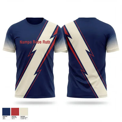 Nampa Babe Ruth 14148265 Short Sleeve Performance Shirt - 1