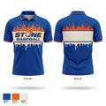Stone Baseball 7288496 Short Sleeve Performance Polo - 1