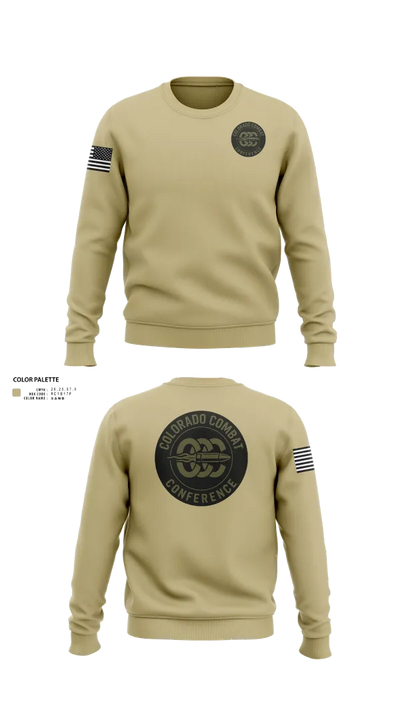 Colorado Combat Conference 90728248 Crew Neck Sweatshirt - 23