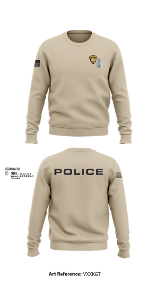 Crew Neck Sweatshirt, San Antonio Police Department, Police, Teamtime, Team time, sublimation, custom sports apparel, team uniforms, spirit wear, spiritwear, sports uniforms, custom shirts, team store, custom team store, fundraiser sports, apparel fundraiser
