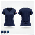 Danbury Twp Fire Department 15914574 Women's Short Sleeve V-neck Shirt - 1