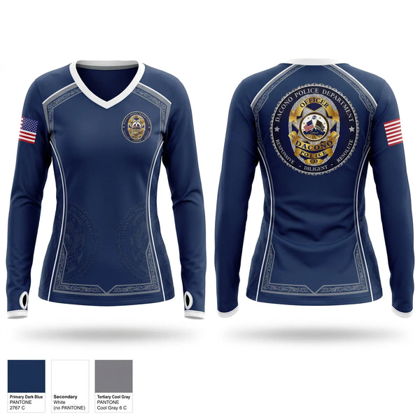 Dacono Police Department Old School Cotton Feel Shirt - 1