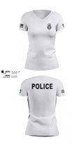 Colorado Springs Police Department 84978371 Women's Short Sleeve V-neck Shirt - 101
