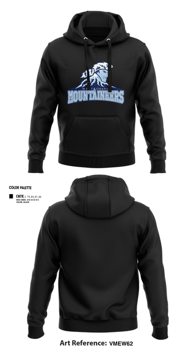 West Orange Mountaineers Basketball 93862172 Hoodie - 46