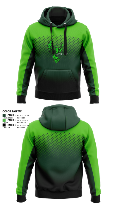 Spruce youth wrestling Hoodie - 2 (1)