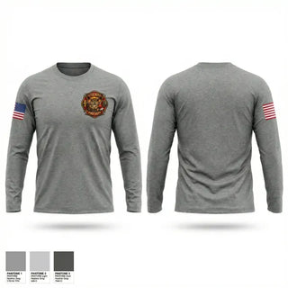 Long Sleeve Performance Shirt, Altus Rural Fire Department, Fire Department, Teamtime, Team time, sublimation, custom sports apparel, team uniforms, spirit wear, spiritwear, sports uniforms, custom shirts, team store, custom team store, fundraiser sports, apparel fundraiser