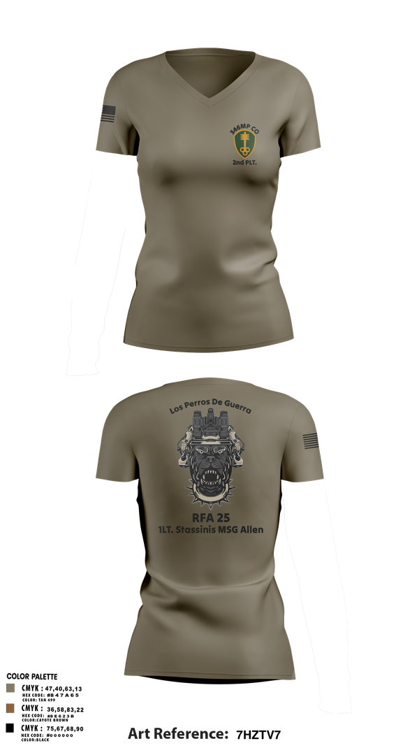 Womens Short Sleeve Vneck Shirt, 319th IEW, , Teamtime, Team time, sublimation, custom sports apparel, team uniforms, spirit wear, spiritwear, sports uniforms, custom shirts, team store, custom team store, fundraiser sports, apparel fundraiser