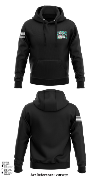 Hoodie, D.B. Coopers, Army, Teamtime, Team time, sublimation, custom sports apparel, team uniforms, spirit wear, spiritwear, sports uniforms, custom shirts, team store, custom team store, fundraiser sports, apparel fundraiser