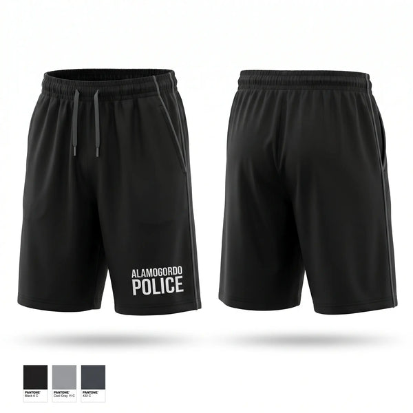 Athletic Shorts With Pockets, Alamogordo Police, Police, Teamtime, Team time, sublimation, custom sports apparel, team uniforms, spirit wear, spiritwear, sports uniforms, custom shirts, team store, custom team store, fundraiser sports, apparel fundraiser