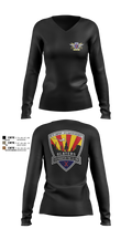 D/10 Slayers Women's Long Sleeve V-neck Shirt - 20