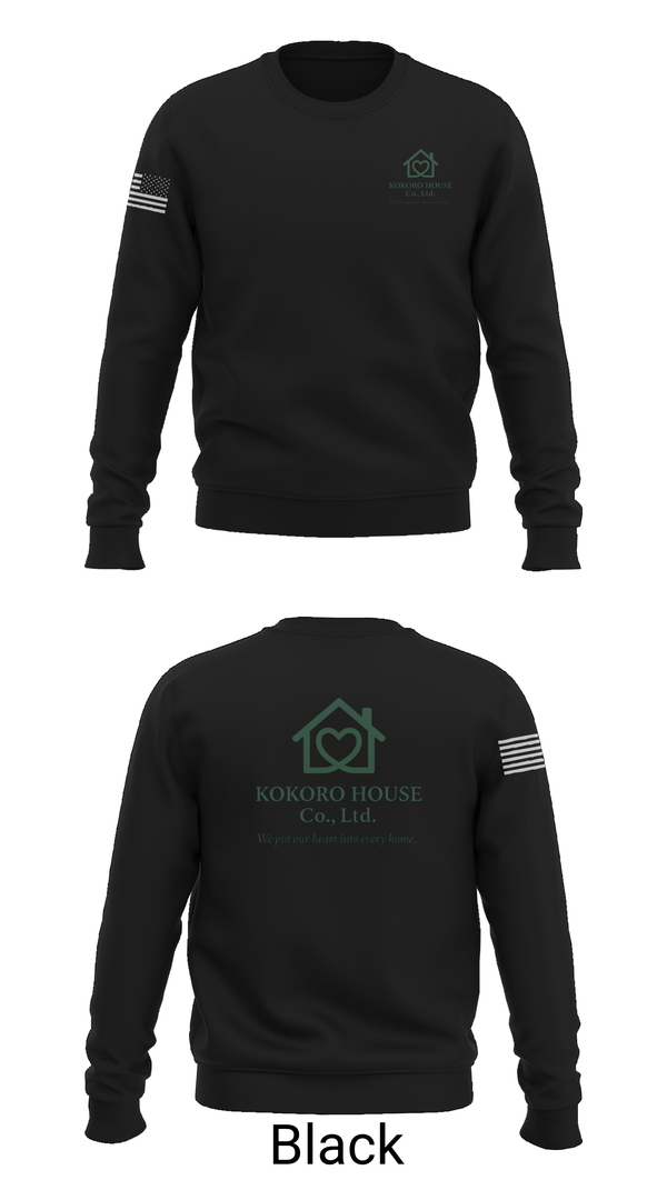Crew Neck Sweatshirt, KOKOROHOUSE, , Teamtime, Team time, sublimation, custom sports apparel, team uniforms, spirit wear, spiritwear, sports uniforms, custom shirts, team store, custom team store, fundraiser sports, apparel fundraiser
