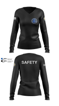 RCSD ROCHESTER NY 52361743 Women's Long Sleeve V-neck Shirt - 1