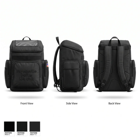Gear Bag, Fayetteville Police K-9 Unit, Police, Teamtime, Team time, sublimation, custom sports apparel, team uniforms, spirit wear, spiritwear, sports uniforms, custom shirts, team store, custom team store, fundraiser sports, apparel fundraiser