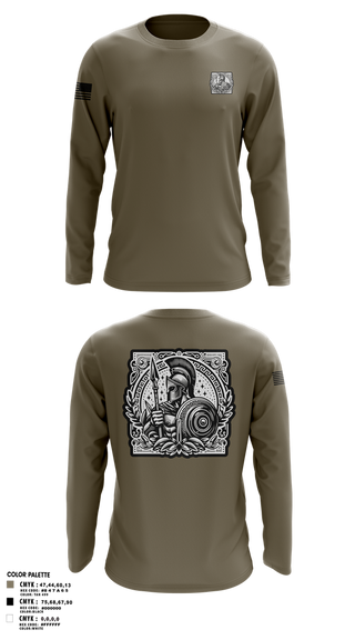 Long Sleeve Performance Shirt, Detachment 9, Army, Teamtime, Team time, sublimation, custom sports apparel, team uniforms, spirit wear, spiritwear, sports uniforms, custom shirts, team store, custom team store, fundraiser sports, apparel fundraiser