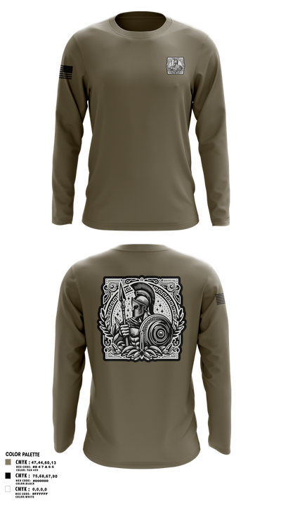 Detachment 9 10001787 Long Sleeve Performance Shirt 1