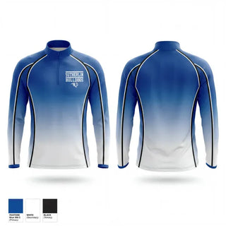 Quarter Zip Jacket, Sutherlin bulldogs, Men's Basketball, Teamtime, Team time, sublimation, custom sports apparel, team uniforms, spirit wear, spiritwear, sports uniforms, custom shirts, team store, custom team store, fundraiser sports, apparel fundraiser