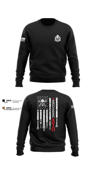 Crew Neck Sweatshirt, 661st ECC, , Teamtime, Team time, sublimation, custom sports apparel, team uniforms, spirit wear, spiritwear, sports uniforms, custom shirts, team store, custom team store, fundraiser sports, apparel fundraiser