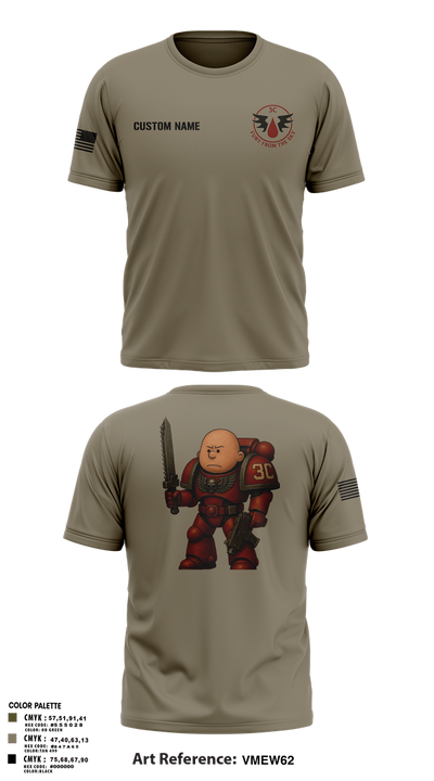 3rd Platoon, CCo, 1-508th PIR Short Sleeve Performance Shirt - 24