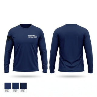 Long Sleeve Performance Shirt, Hopewell Fire Department, Fire Department, Teamtime, Team time, sublimation, custom sports apparel, team uniforms, spirit wear, spiritwear, sports uniforms, custom shirts, team store, custom team store, fundraiser sports, apparel fundraiser