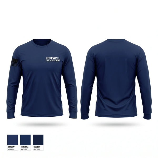 Long Sleeve Performance Shirt, Hopewell Fire Department, Fire Department, Teamtime, Team time, sublimation, custom sports apparel, team uniforms, spirit wear, spiritwear, sports uniforms, custom shirts, team store, custom team store, fundraiser sports, apparel fundraiser