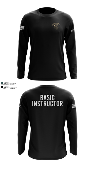 Long Sleeve Performance Shirt, Academy-Basic Unit, Police, Teamtime, Team time, sublimation, custom sports apparel, team uniforms, spirit wear, spiritwear, sports uniforms, custom shirts, team store, custom team store, fundraiser sports, apparel fundraiser