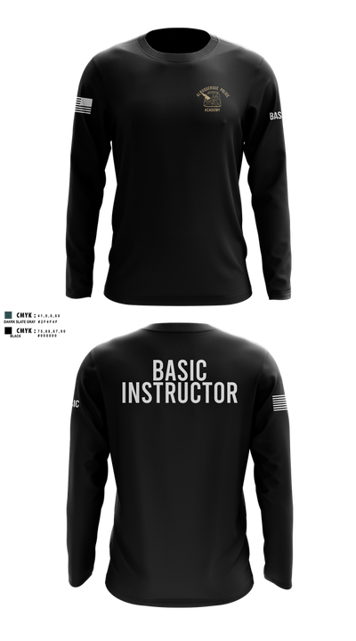 Academy-Basic Unit Long Sleeve Performance Shirt 100