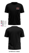 Carolina Track Hawks Short Sleeve Performance Shirt - 19