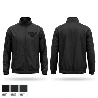 Windbreaker, Personnel and Organizational Readiness Battalion, National Guard, Teamtime, Team time, sublimation, custom sports apparel, team uniforms, spirit wear, spiritwear, sports uniforms, custom shirts, team store, custom team store, fundraiser sports, apparel fundraiser