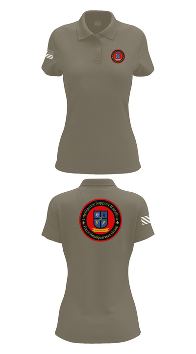 Intelligence Support Battalion 57442174 Women's Short Sleeve Performance Polo  - 75