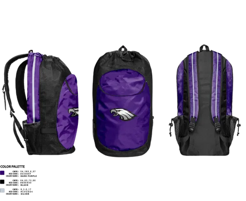 Gear Bag, Southern Valley Eagles, Men's Basketball, Teamtime, Team time, sublimation, custom sports apparel, team uniforms, spirit wear, spiritwear, sports uniforms, custom shirts, team store, custom team store, fundraiser sports, apparel fundraiser