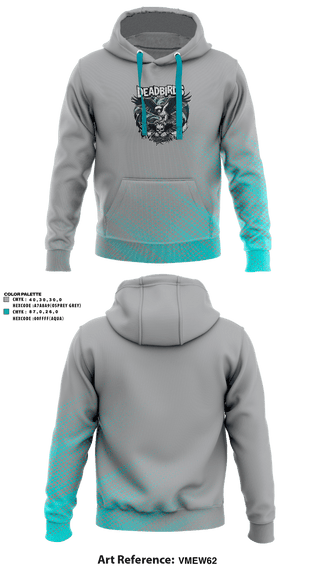 Hoodie, Deadbird RFC, Rugby, Teamtime, Team time, sublimation, custom sports apparel, team uniforms, spirit wear, spiritwear, sports uniforms, custom shirts, team store, custom team store, fundraiser sports, apparel fundraiser