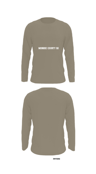 Long Sleeve Performance Shirt, Monroe County SO, Police, Teamtime, Team time, sublimation, custom sports apparel, team uniforms, spirit wear, spiritwear, sports uniforms, custom shirts, team store, custom team store, fundraiser sports, apparel fundraiser