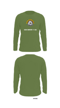 Echo company 1-7 ADA 73357561 Long Sleeve Performance Shirt 52