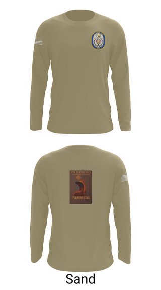 Long Sleeve Performance Shirt, Uss Carter Hall, , Teamtime, Team time, sublimation, custom sports apparel, team uniforms, spirit wear, spiritwear, sports uniforms, custom shirts, team store, custom team store, fundraiser sports, apparel fundraiser