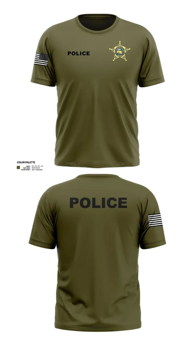 St. Joseph County Police Department 17172359 Short Sleeve Performance Shirt - 70