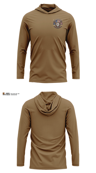 Long Sleeve hooded sunshirt, Illinois Counterdrug Task Force, , Teamtime, Team time, sublimation, custom sports apparel, team uniforms, spirit wear, spiritwear, sports uniforms, custom shirts, team store, custom team store, fundraiser sports, apparel fundraiser
