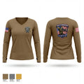 01-26 MP BOLC 22384694 Women's Long Sleeve V-neck Shirt - 1