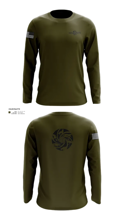 Zoo City 7733760 Long Sleeve Performance Shirt 41